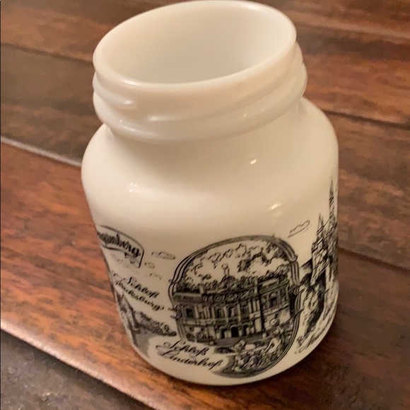 Accents Hengstenberg German Milk Glass Mustard Jar Poshmark